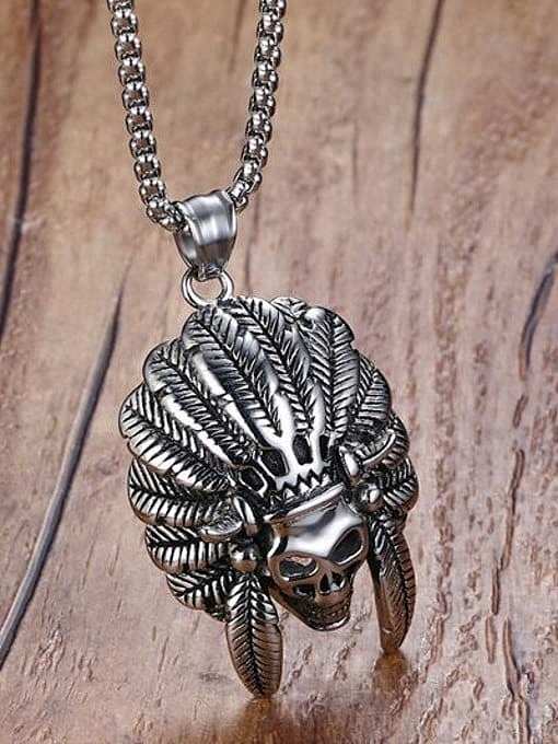 Personality Geometric Shaped Stainless Steel Pendant