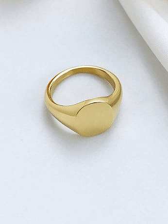 Stainless steel Geometric Minimalist Band Ring