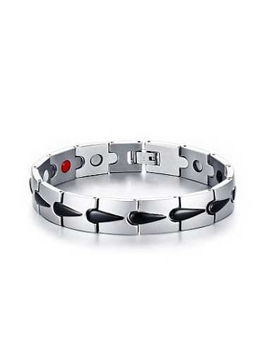 Exquisite Geometric Shaped Magnets Stone Bracelet