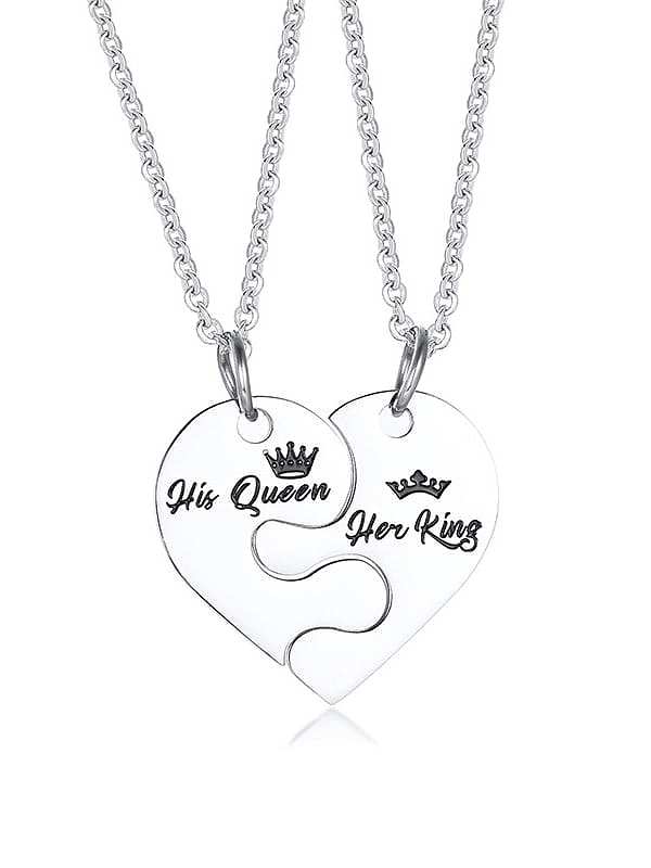 Stainless steel Minimalist Heart Pendant