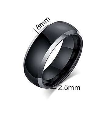 Stainless steel Geometric Minimalist Band Ring
