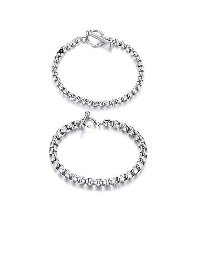 Titanium Irregular Minimalist Bracelets