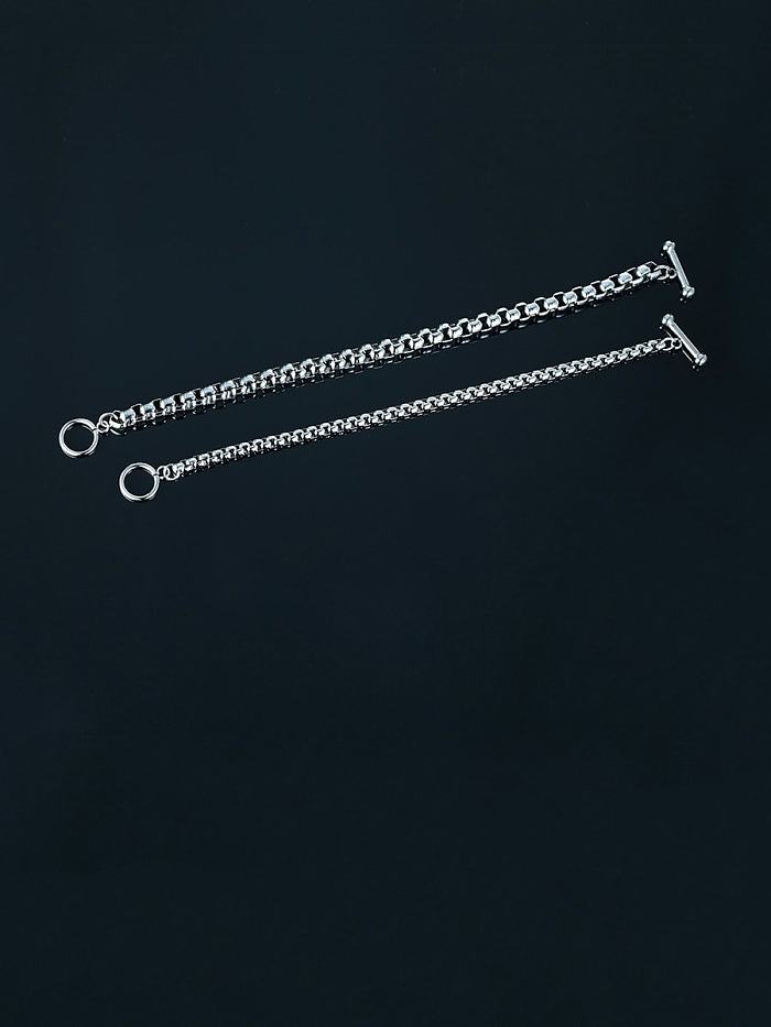 Titanium Irregular Minimalist Bracelets