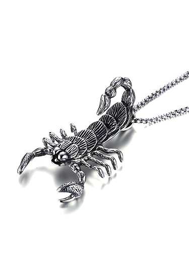 Personality Insect Shaped Stainless Steel Men Pendant