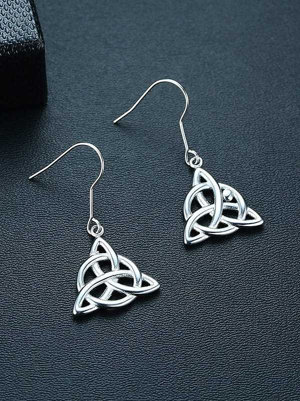 Stainless steel Geometric Minimalist Hook Earring