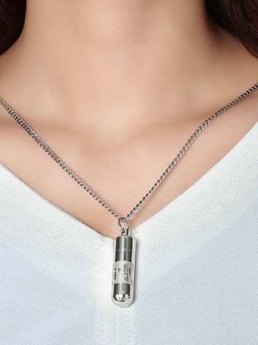 Couple Exquisite Geometric Shaped Stainless Steel Pendant