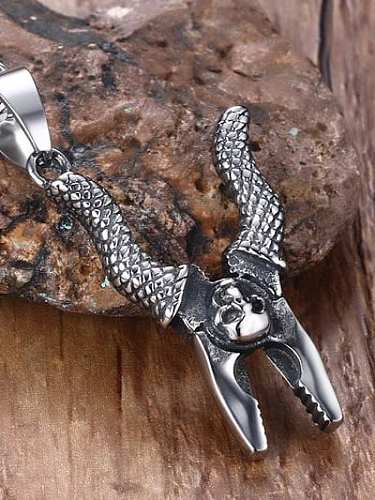 Personality Pliers Shaped High Polished Stainless Steel Pendant