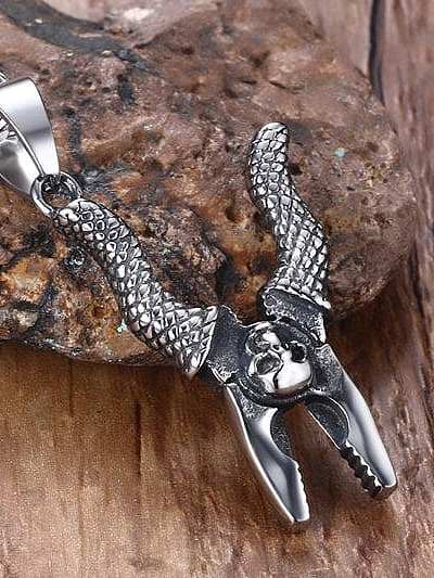 Personality Pliers Shaped High Polished Stainless Steel Pendant