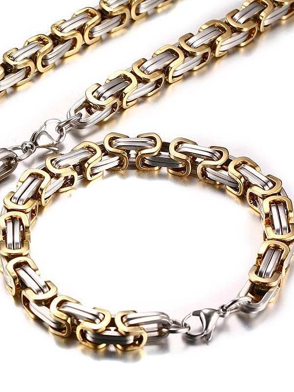 Titanium Steel Irregular Vintage Necklace