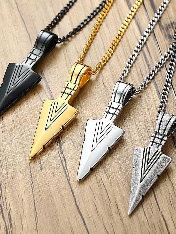 Stainless steel Geometric Vintage Necklace