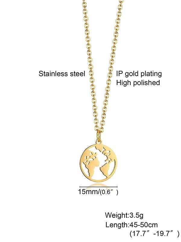 Stainless steel Minimalist Irregular Pendant