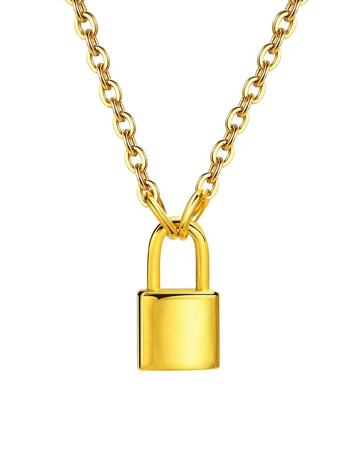 Stainless steel Locket Minimalist Necklace