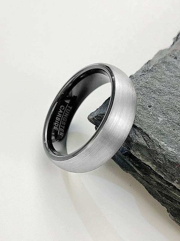 Stainless steel Geometric Minimalist Band Ring