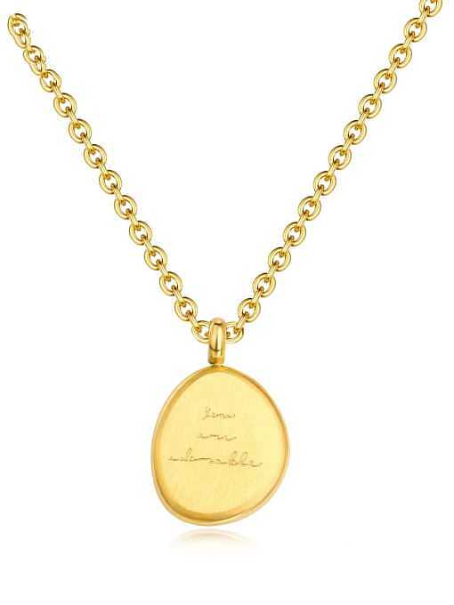 Stainless steel Geometric Dainty Necklace