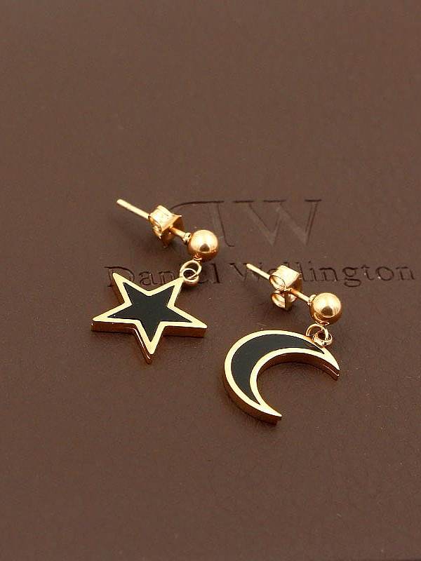 Titanium Star Dainty Stud Earringa