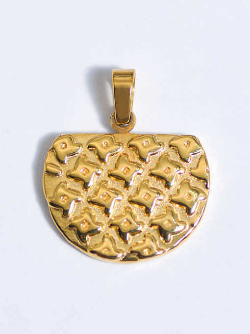 Evil Eye Titanium Steel Resin Enamel Vintage Pendant