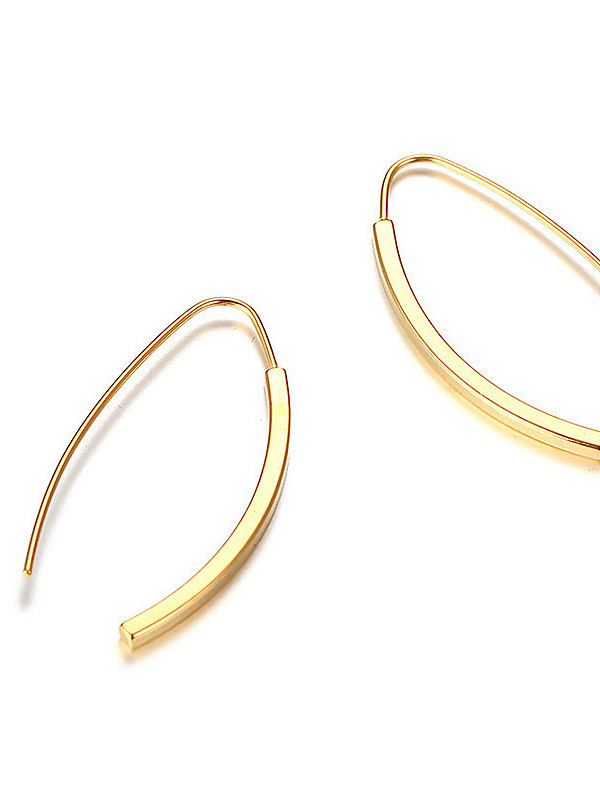 Stainless Steel With IP Gold Plated Fashion Stud Earrings