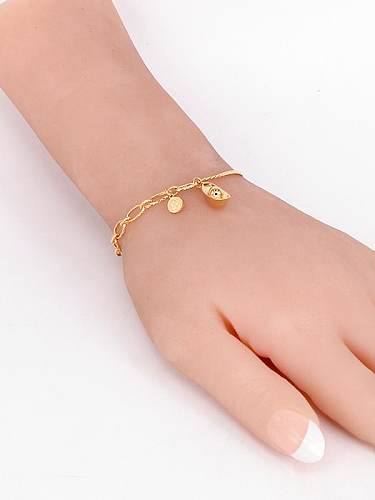 Titanium Steel Geometric Hip Hop Adjustable Bracelet