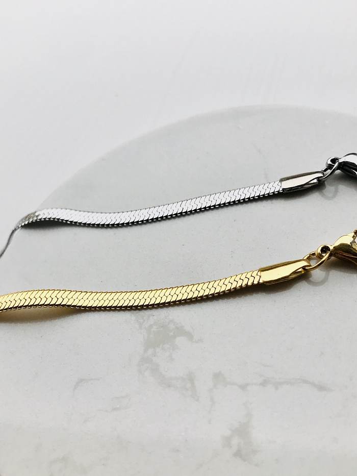 Stainless Steel Minimalist Snake Chain