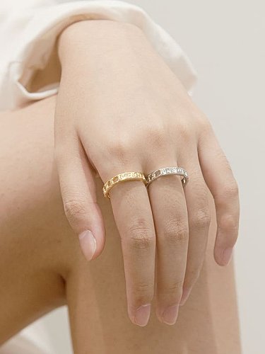 Stainless steel hollow chain couple ring