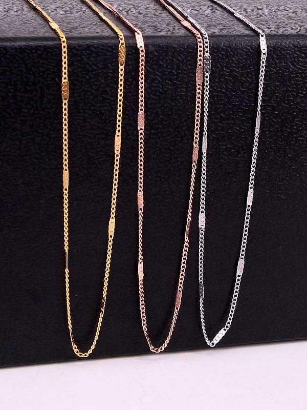 Titanium Steel Geometric Minimalist Cable Chain