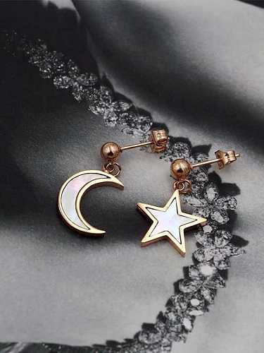 Boucles d'Oreilles Titane Star Dainty Studa