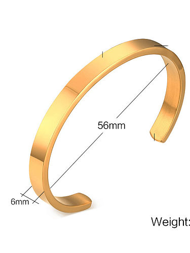 Titanium Geometric Minimalist Bracelet