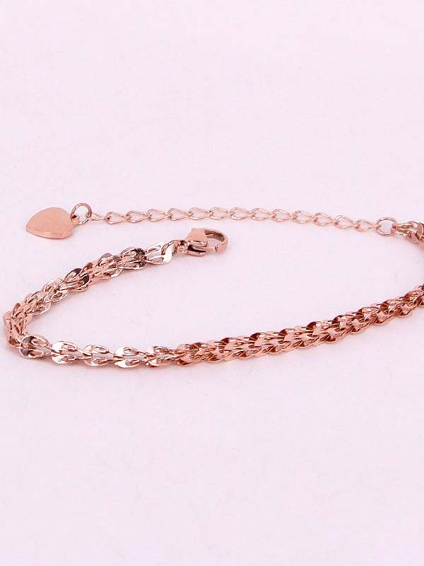 Titanium Steel Irregular Hip Hop Link Bracelet