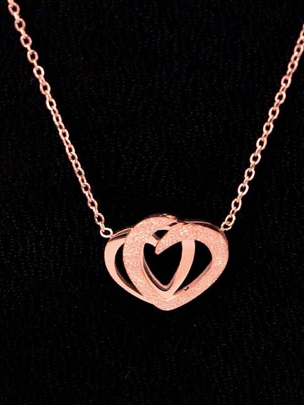 Titanium Heart Dainty Necklace