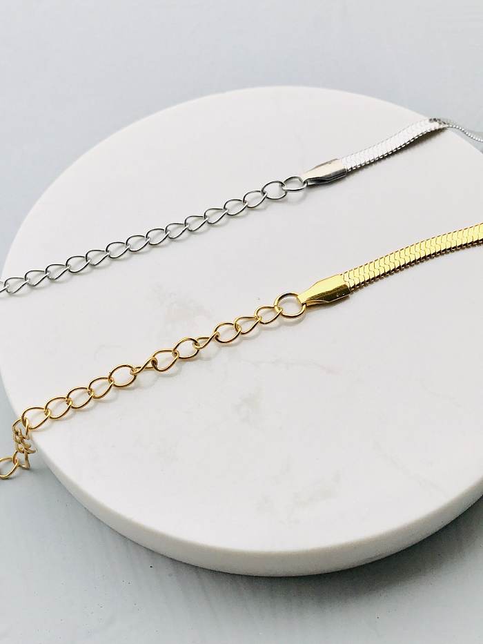Stainless Steel Minimalist Snake Chain