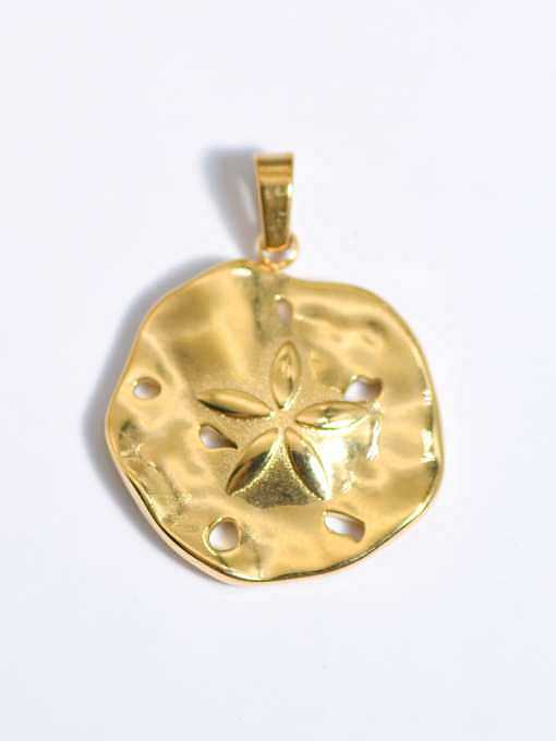 Evil Eye Titanium Steel Resin Enamel Vintage Pendant