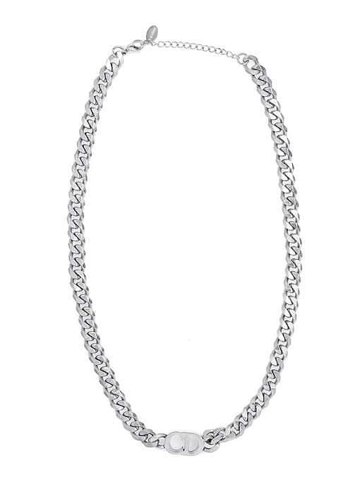 Titanium Steel Geometric Vintage Necklace