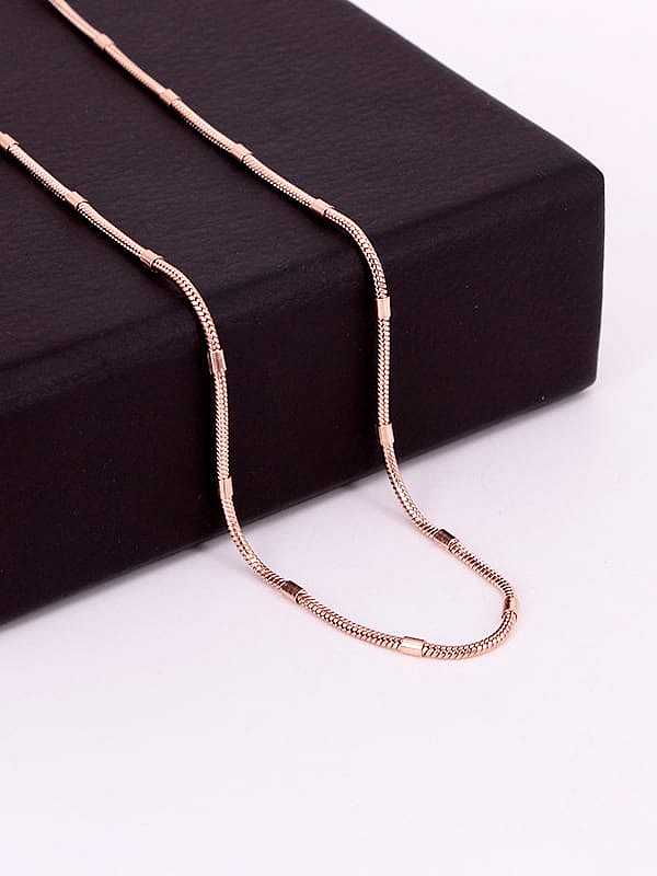 Titanium Steel Minimalist Snake Chain