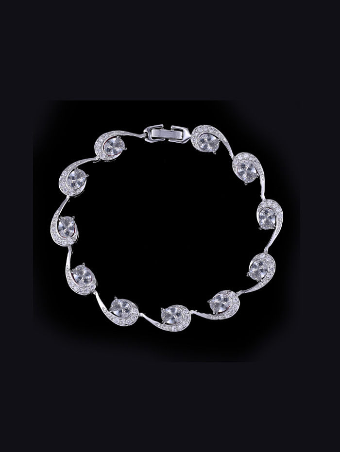 2018 Wave Shaped Fashion Bracelet