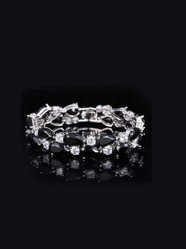 Color Zircon Wedding Bracelet