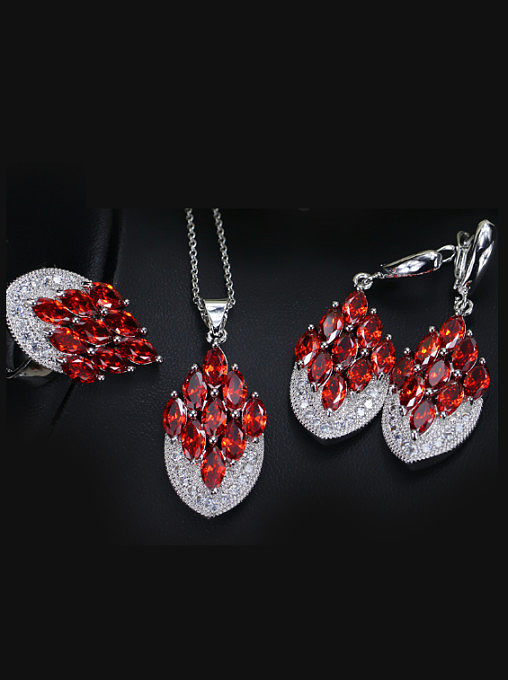 Exquisite Luxury Wedding Accessories Jewelry Set