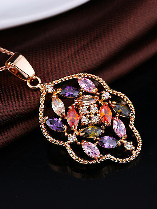 Exquisite Wedding Colorful Necklace