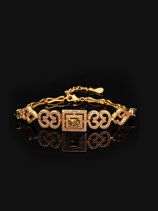 Gold Plated Retro Bracelet