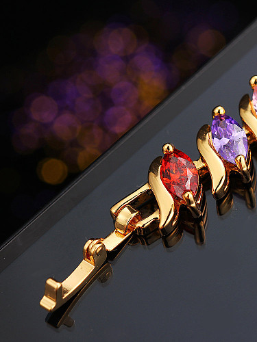 Luxury Color Zircons Bracelet