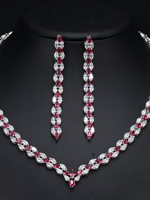 Luxury Personality Party Two Pieces Jewelry Set