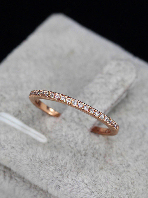 Single Line Simple Ring