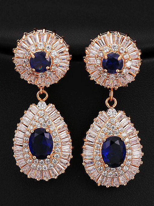 Water Drop High Quality Cluster earring