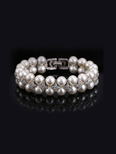 Natural Pearls Double Layer Bracelet