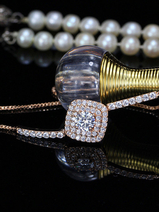 Exquisite Simple Copper Stretch Bracelet