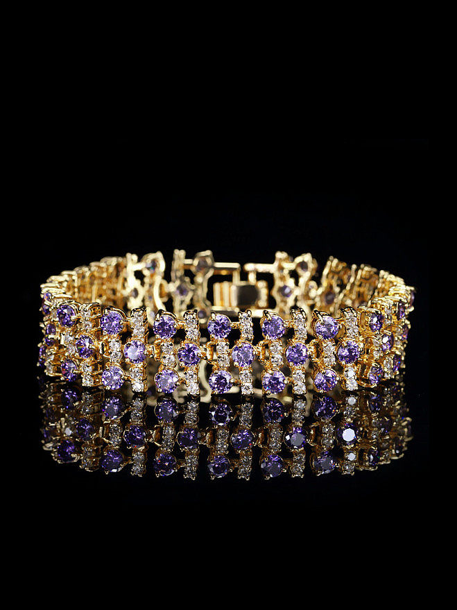 Luxury Zircons Exaggerate Bracelet