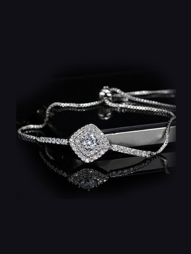 Exquisite Simple Copper Stretch Bracelet