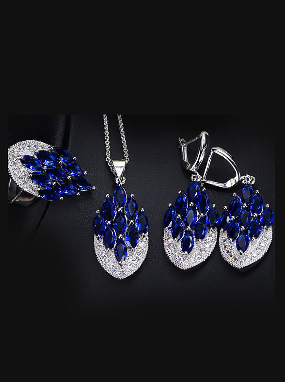 Exquisite Luxury Wedding Accessories Jewelry Set
