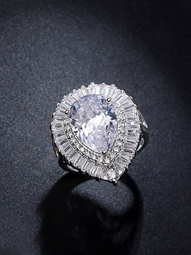 AAA Zircons Wedding Accessories Engagement Ring