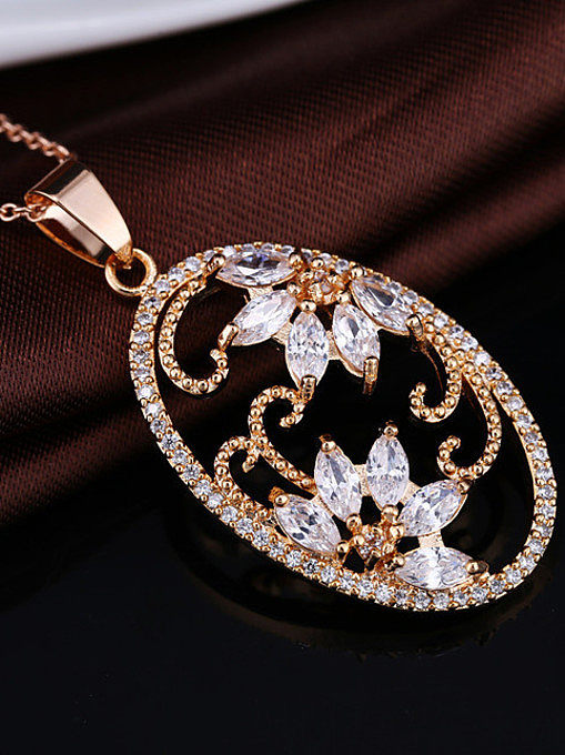 Oval Shaped Beautiful Necklace