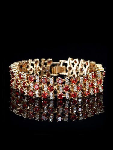 Luxury Zircons Exaggerate Bracelet